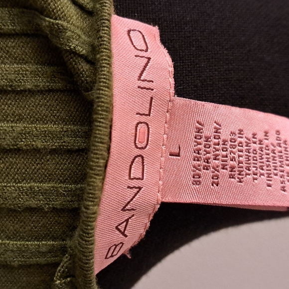 Bandolino lightweight Large green sweater - Picture 3 of 3